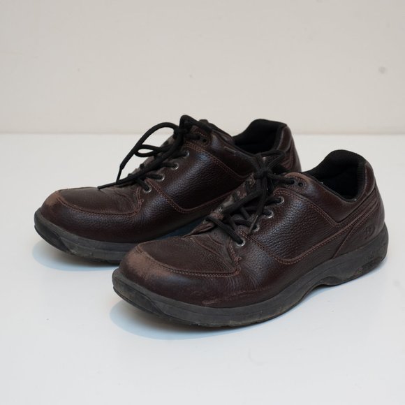 Dunham Ruggards Y2K New Balance Leather Oxfords Gorpcore Brown Grunge Size 8.5 Dunham ruggards waterproof oxford - Gem main image 4